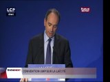 Intervention de J-F Copé au débat sur la laïcité 1/2