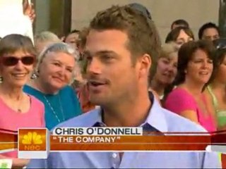 2007.08.10 Chris O'Donnell @ The Company promo-NBC Today