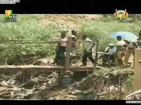 Election presidentielle Cote d'Ivoire 2010, Alassane OUATTARA, 5 minutes sur la RTI