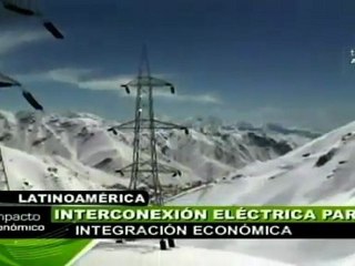 Países sudamericanos analizan interconexión eléctrica