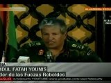Rebeldes libios acusan a OTAN por escasez y bombardeos