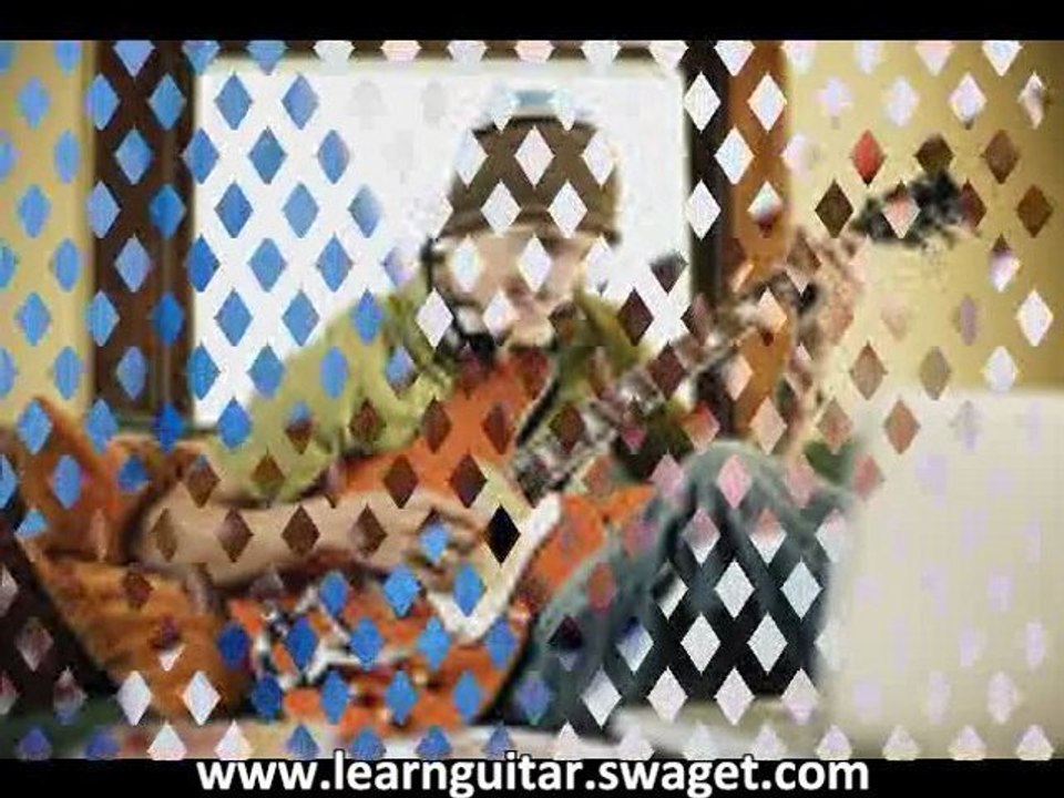 learning to play guitar