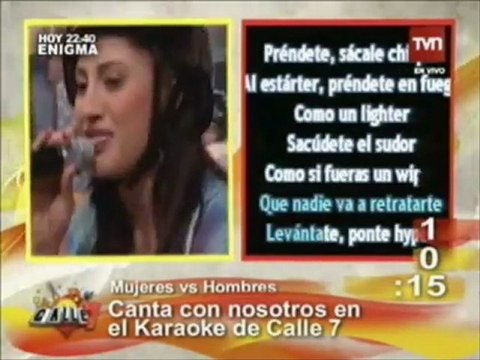 Calle 7 del Recuerdo Karen Paola En el Karaoke de Calle7