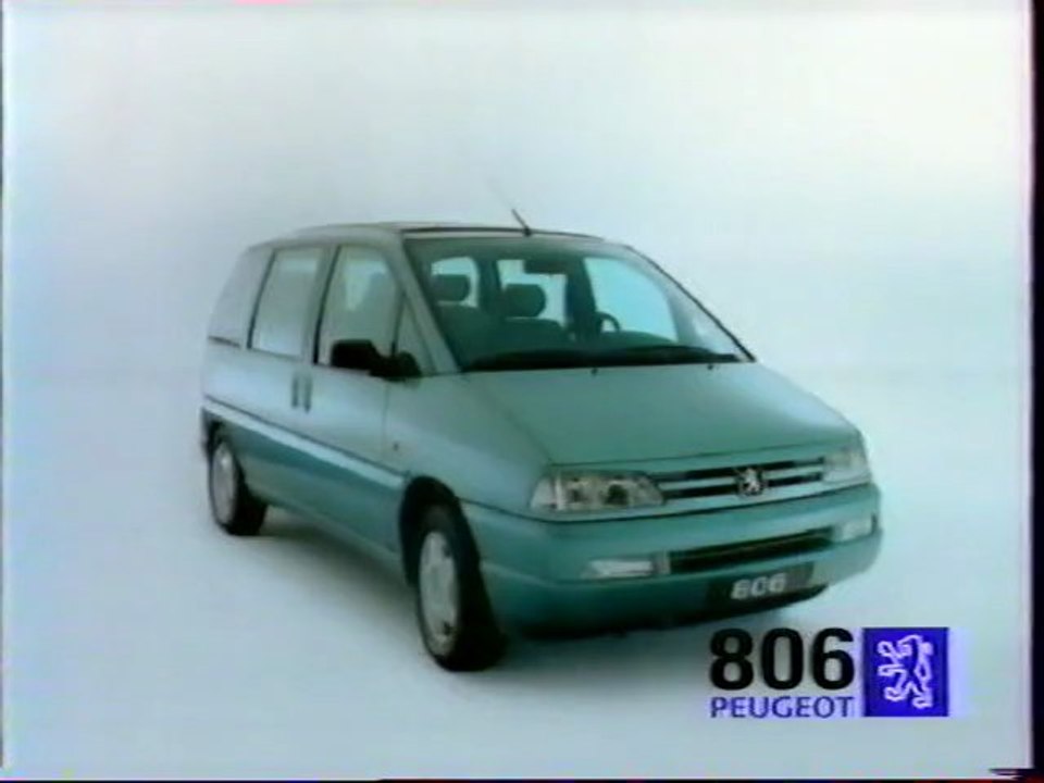 Publicité 806 Peugeot 1996