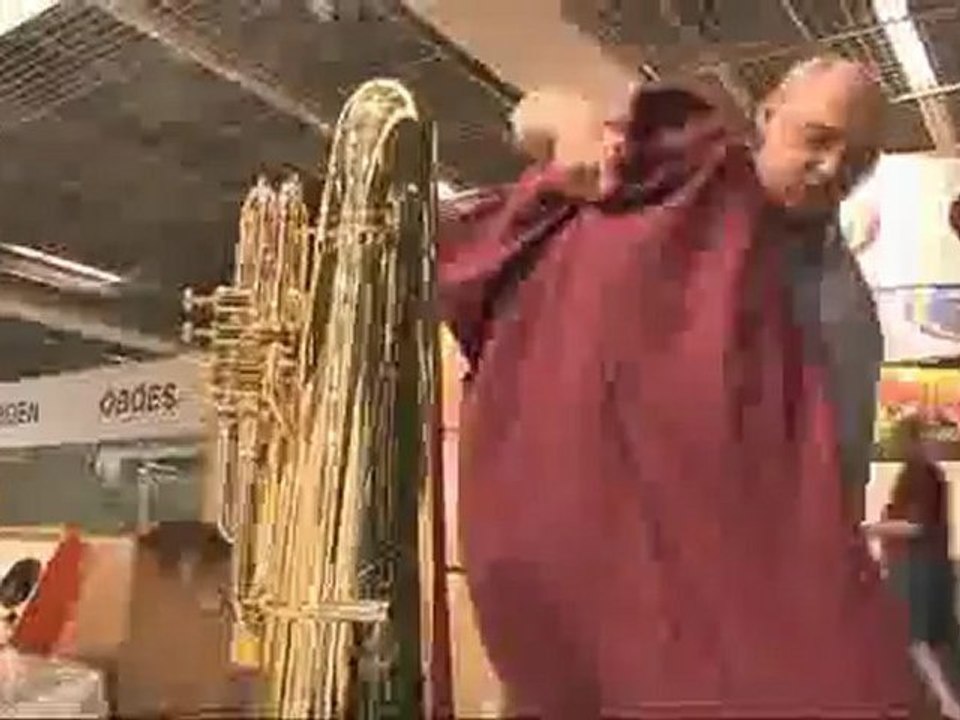 Groupe Buffet Crampon booth building Musik Messe 2011