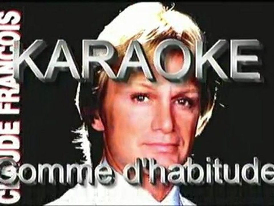 Karaoke  - Comme d'habitude - claude François