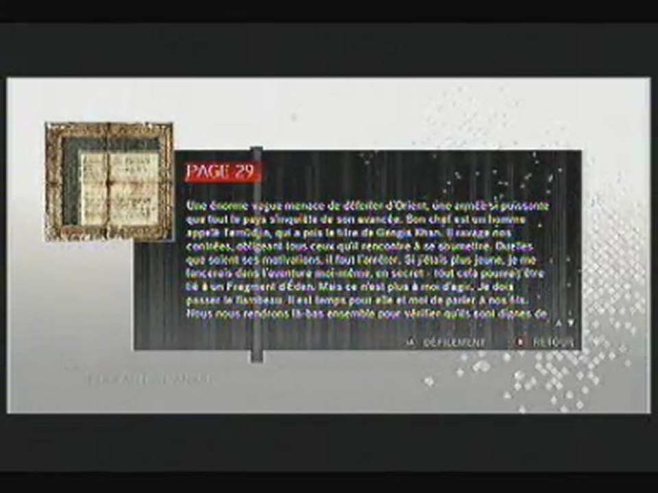 Assassin's creed II /29 bonus : codex + fail