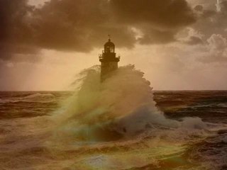 When the clouds. The dawn and the embrace