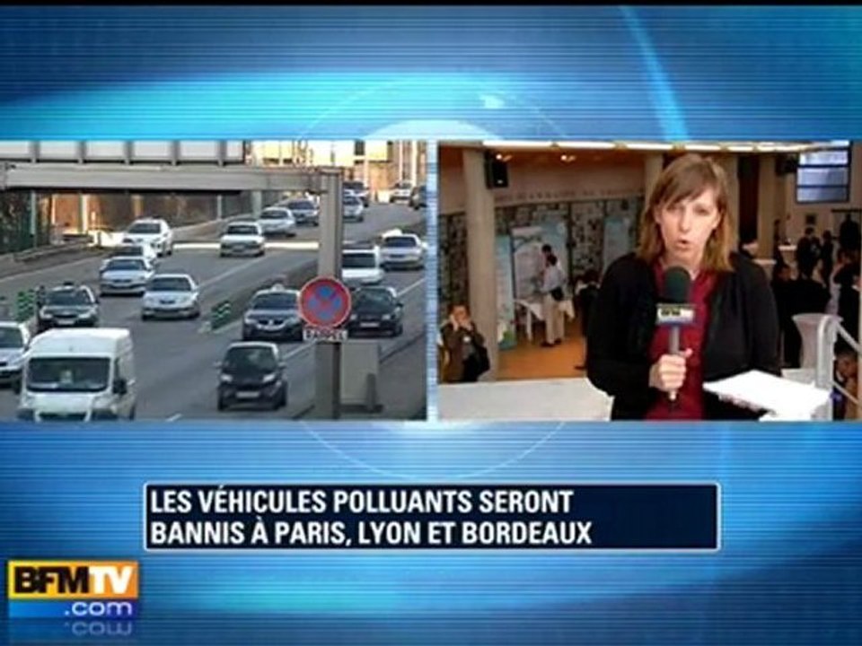 Des véhicules polluants interdits en ville