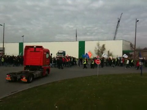 Grève à Toyota Onnaing le 05/04/2011