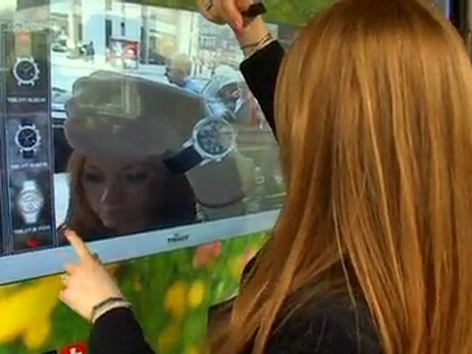 Tissot Augmented Reality window at Harrods throughout April