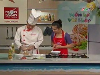 tranchau_Gà trộn gừng chua ngọt