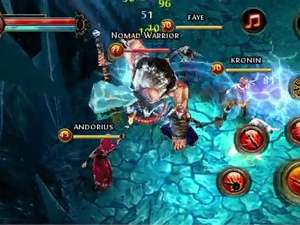 Dungeon Hunter 2 HD (Trailer) - Jeu Android HD Gameloft
