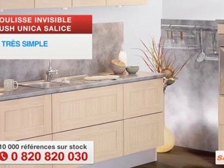 Coulisse invisible Push Unica salice