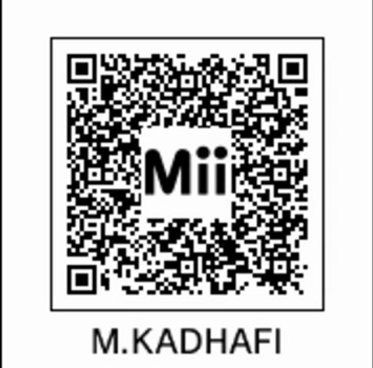 QR Code mii Moummar KADHAFI