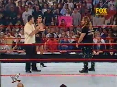 Stephanie McMahon & Chris Jericho & Shane O Mac segment