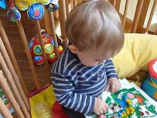 6 avril 2011 Bastien chante 'dans la forêt un grand cerf'