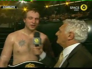 Robert Helenius Ring Side Reportaje Space