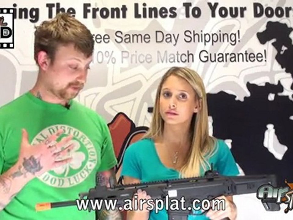 AirSplat On Demand - A&K Masada ACR Airsoft Electric Gun Rifle AEG Episode 66
