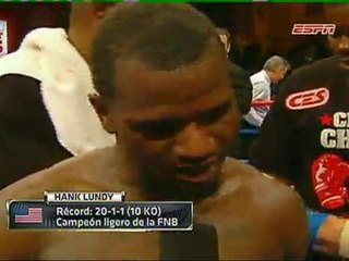 HANK LUNDY REPORTAJE RING - 1 ABR 2011