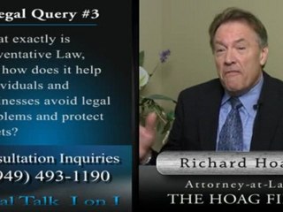 OC mediation attorney- preventative law - Richard Hoag