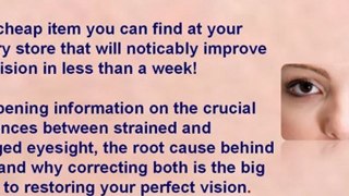 how to improve eyesight - how to improve your eyesight naturally -