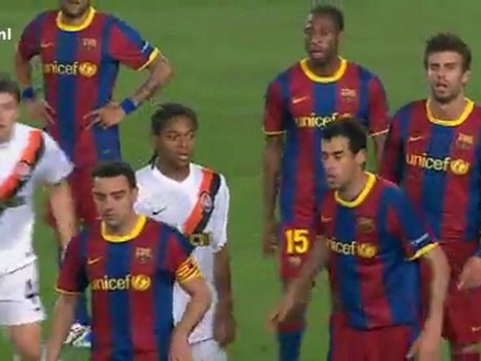 Barcelona - 5 Shakhtar Donetsk - 1