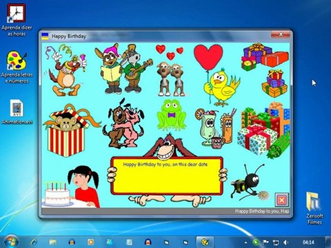 Aprenda letras e números - Português