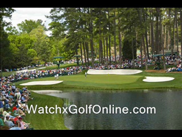 watch Master Tournament 2011 golf open online