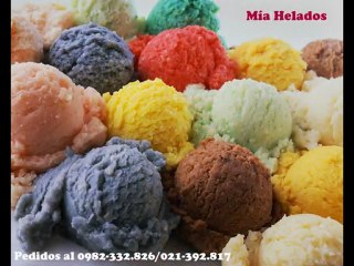 Felices Pascuas les desea Mía Helados