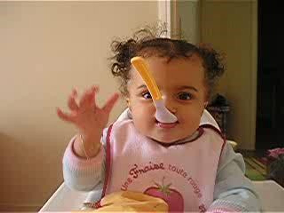 1er repas comme une grande lol