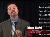 Dion Davi Candidate for 3rd Vice-President DuPage County Bar Association 2011