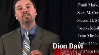 Dion Davi Candidate for 3rd Vice-President DuPage County Bar Association 2011
