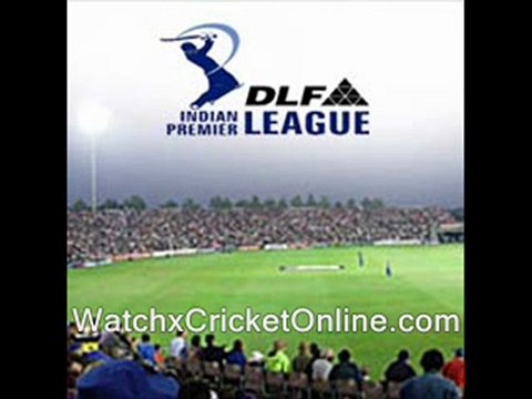 Indian Premier League 2011 Watch Live Cricket Matches Only