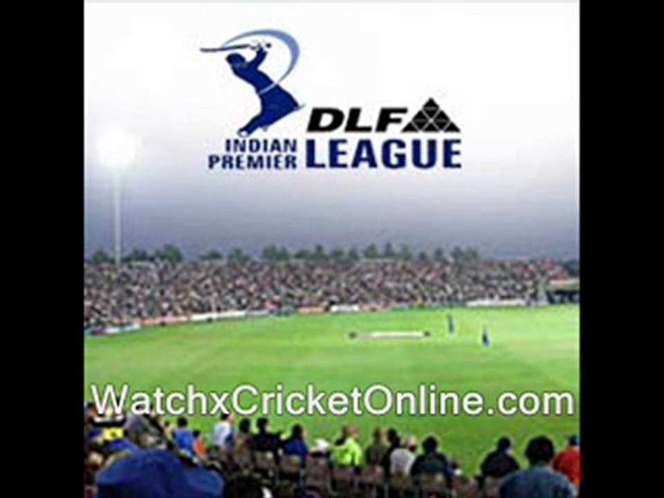 Indian Premier League 2011 Watch Live Cricket Matches Only