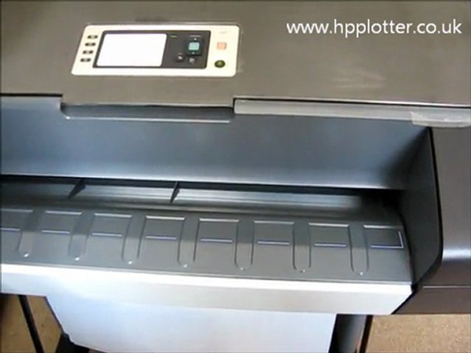 DesignJet Z3200 load paper roll