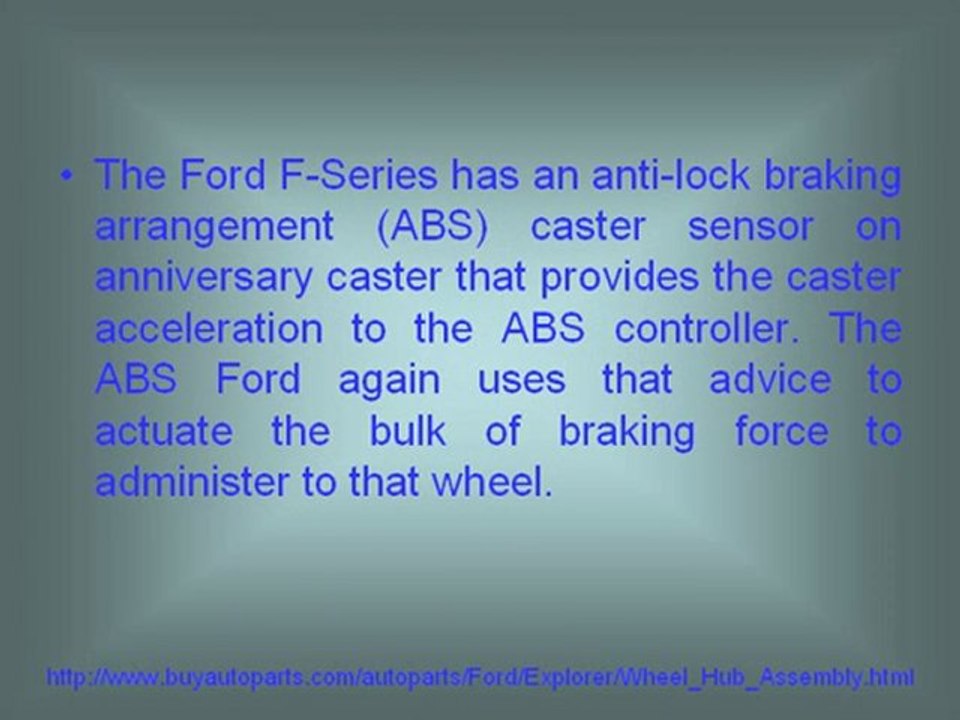 Ford Explorer Wheel Hub