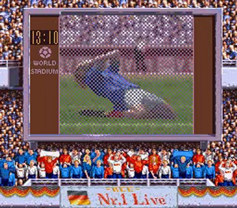 ISS Deluxe But contre son camp France Brésil