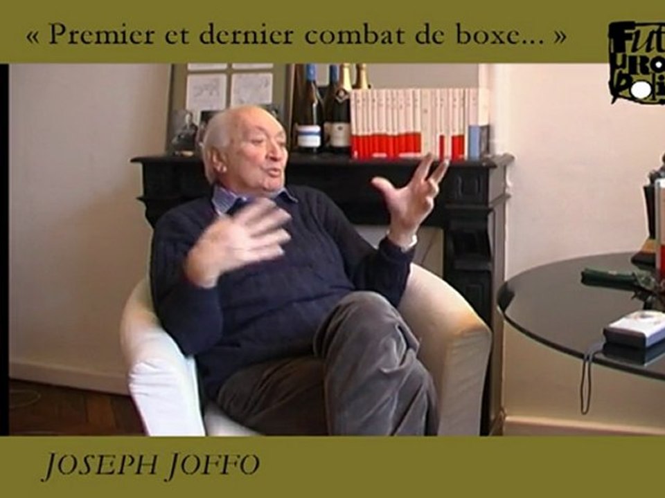 Joseph Joffo et la boxe (Un Sac de billes, adaptation en bande dessinée, éditions Futuropolis)