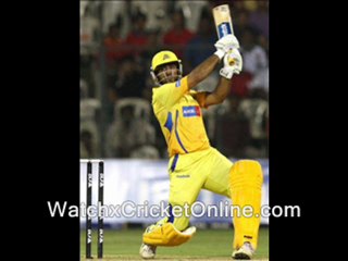 Chennai Super Kings vs Kolkata Knight Riders live 2011