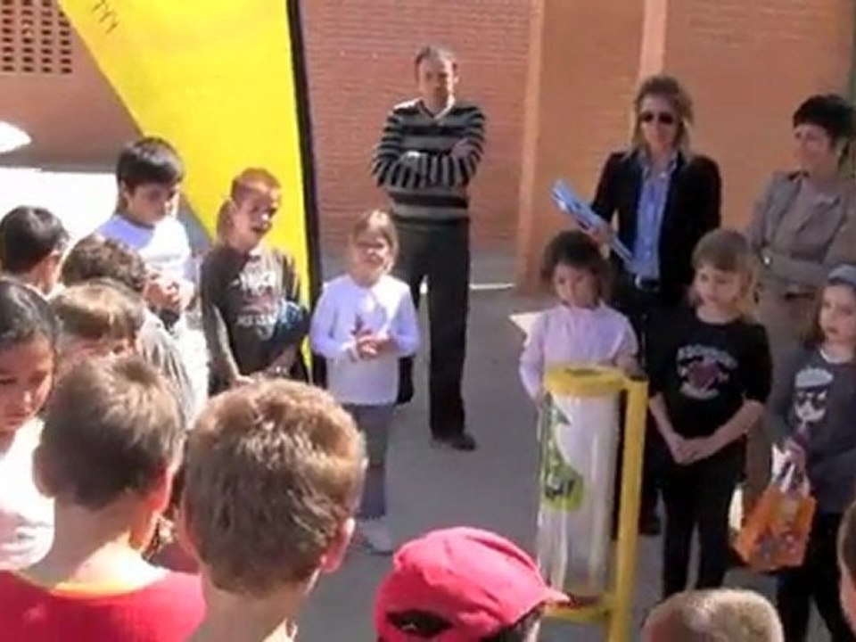 Développement durable : Une borne à l'école