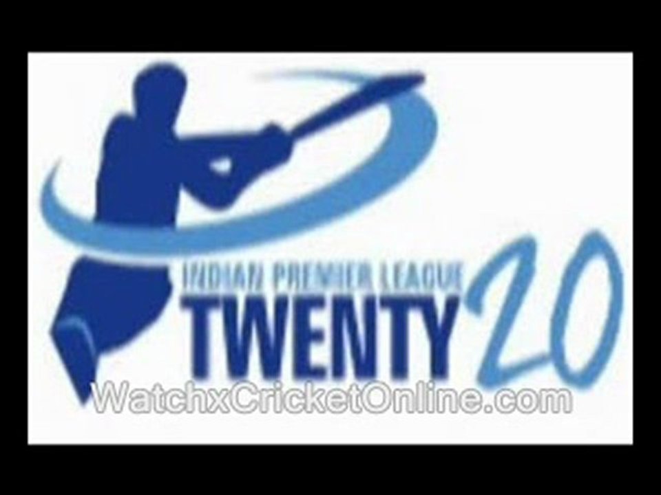 indian premier league 2011 watch live cricket online