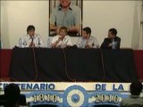 Conferencia de Prensa Sebastián Vignolo - Gustavo López parte 1