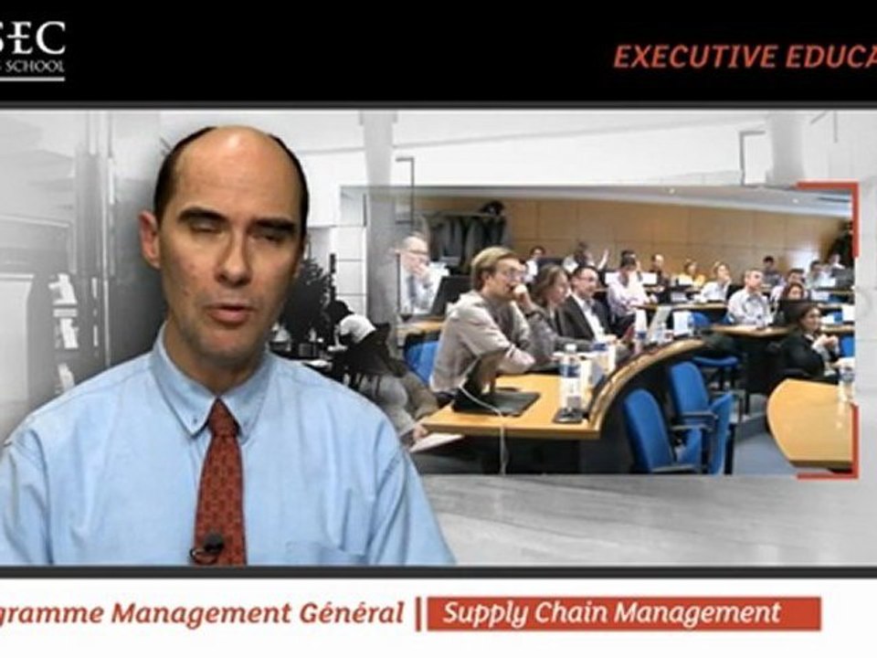 Logistique et Supply Chain - Philippe Pierre Dornier, programme Management Général