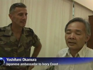 Japanese envoy to Ivory Coast rescued amid battles