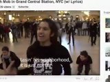 BDS Flash Mob in Grand Central Station, NYC