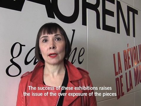 Saint Laurent Rive Gauche : visite de l'exposition avec Florence Muller