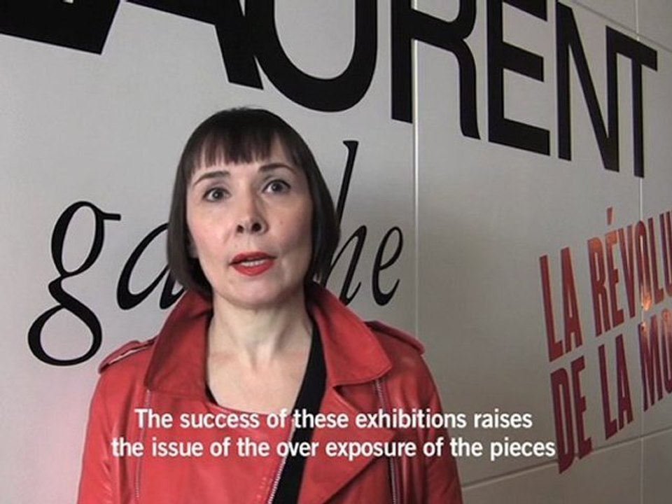 Saint Laurent Rive Gauche : visite de l'exposition avec Florence Muller