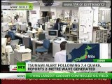 New strong 7.4 earthquake rocks Japan, tsunami alert issued