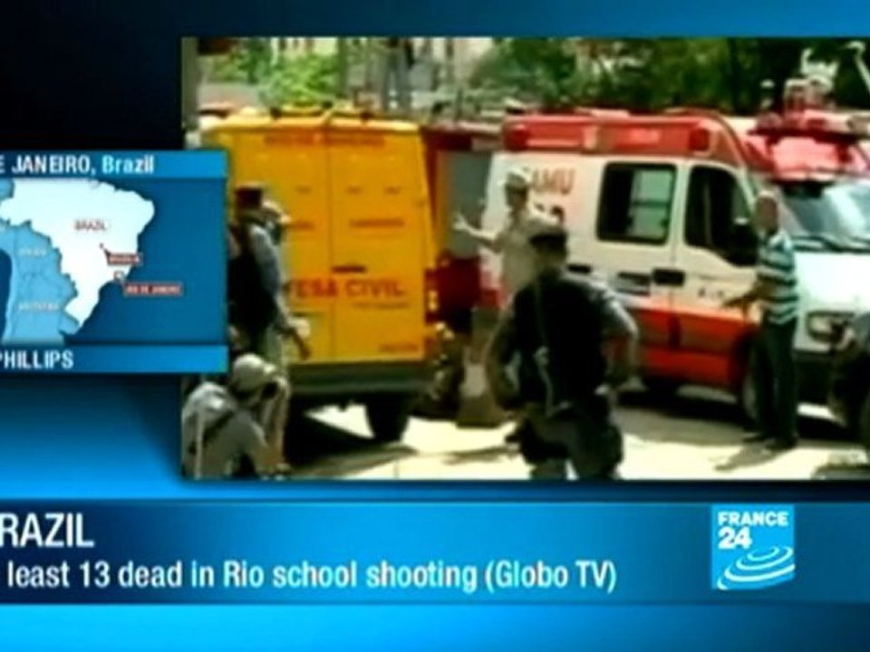 BRAZIL - SHOOTINGS - Gunman open fire on students at ...